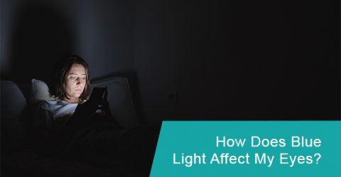 How can blue light affect your eyes?