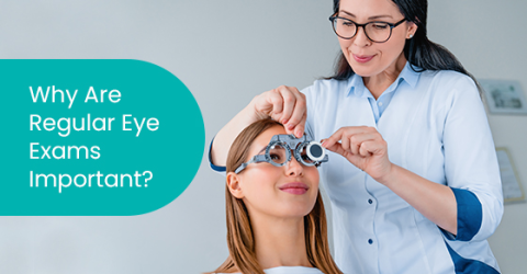 Why are regular eye exams important?